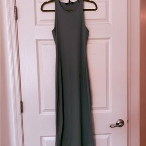 White House Black Market Light Blue Midi Dress